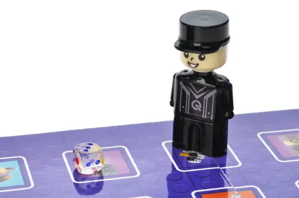 Конструктор блочний QB300-105 "Block&Steps: Зоряний Корабель" + ходилка і меморі гра 3в1, 40дет. qbee купити недорого в Україні, фото 7