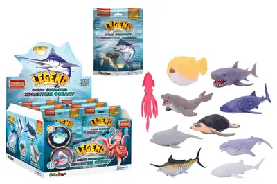 Стретч-іграшка у вигляді тварини LEGEND OF ANIMALS МАКСІ - ХРАНИТЕЛІ ОКЕАНУ (в дисп.) 106/CN24 купити