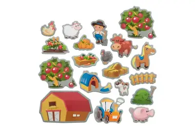 Набір магнітів ML4031-10 EN "Весела Ферма" купити