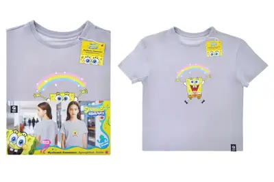 Футболка бавовняна QB-SB-001-06-134-140 SpongeBob Junior 134-140 qbee купити