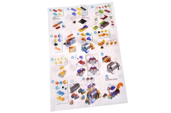 Конструктор FL42015 "Робот" 88 дет. р.30x8x26 см YG Toys купити недорого в Україні, фото 5