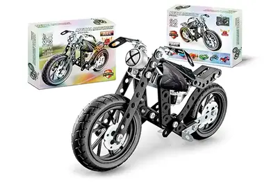 Конструктор металевий 868-5 "Мотоцикл" 117 дет. р.24,5x18x4 см YG Toys купити
