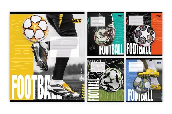 Зошит 18 Клітинка 768796 "Football energy" Yes/1Вересня купити