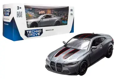 Автомодель 250436U BMW M4 CSL 2023 сірий TECHNODRIVE купити