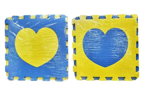 Килимок пазл EVA K1201 31x31x1 см 9 деталей купити