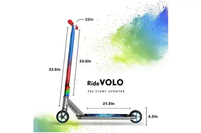 Самокат трюковий Ride Volo Silver T02 купити