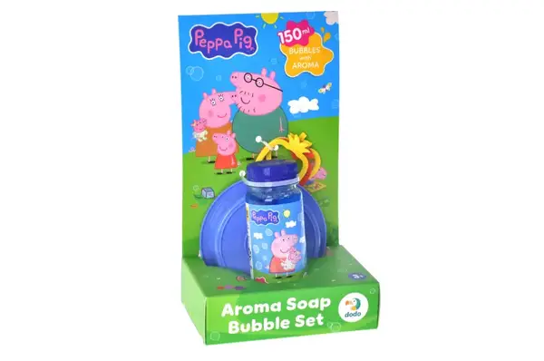 Набір ароматичних мильних бульбашок 200734 «Peppa Pig». Об’єм 150 мл DoDo купити