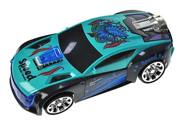 Машина музична зі світлом в коробці, 3види ZR159 р.21,5*10*7,5см купити недорого в Україні, фото 4