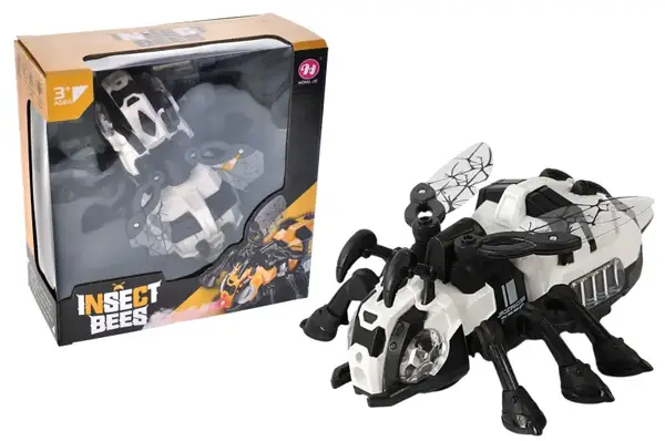 Бджола на батарейках HJ908К-1 озвучена, зі світлом, в коробці р.22x9,5x22см YG Toys купити