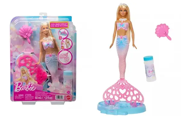 Лялька-русалонька JLW56 "Бульбашкове шоу" серії "Фантастичний світ" Barbie купити