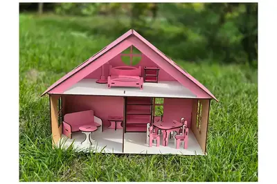 Ляльковий будиночок «LOL HOUSE» Рожевий 31*22*44 см купити