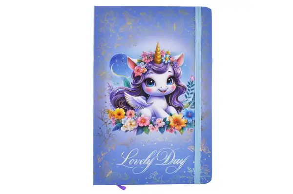 Блокнот на гумці А5 13.6×20.8 cm, 80 арк.,тверда обкладинка Чудовий день 761278ML купити недорого в Україні, фото 3