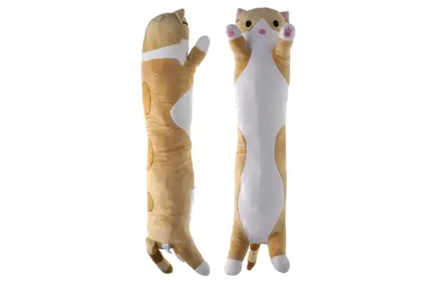 М`яка іграшка-подушка "Кіт-Батон" в асортименті 70 см купити недорого в Україні, фото 3