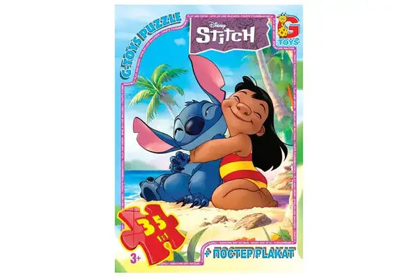 Пазли із серії "Stitch" SC610 35 елементів G-Toys купити