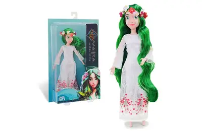 Лялька MD2201 Мавка в білій сукні, коробка 32 см, коробка 24,3x6,5x36,5 см купити