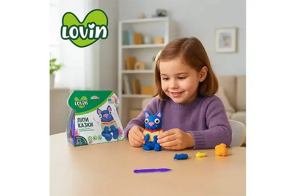 Набір для творчості 7000231 "Ліпи Казки" LOVIN купити недорого в Україні, фото 3