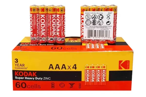 Батарейки KODAK EXTRA HEAVY DUTY сольова R03 4 шт. купити