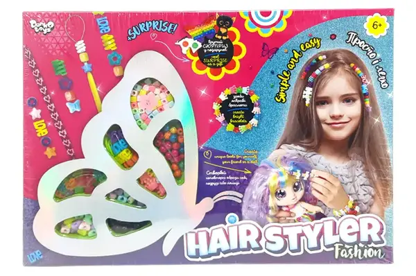 Набір для творчості HS-01-03 "Hair Styler. Fashion" DANKO купити недорого в Україні, фото 2
