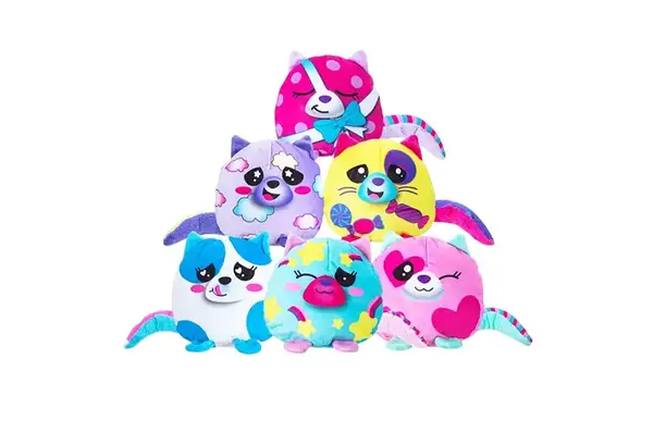 М’яка іграшка MISFITTENS W4 – КОТИК У БАНЦІ (міні в асорт.) 03948(W4) купити недорого в Україні, фото 4