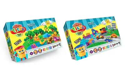 Набір для ліплення з тістом TMD-07-01U,02U,03U,04U "Master Do: 4 ТЕМИ" в коробці DANKO купити