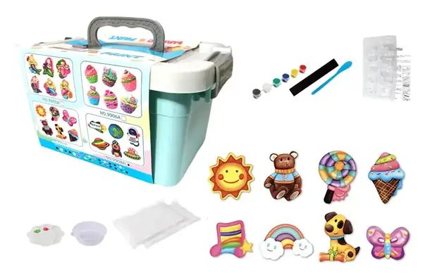 Набір для творчості барельєф "Дитячий" з магнітами в коробці 9907A купити