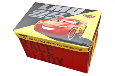 Кошик-скринька для іграшок, D-3520 Cars, в пакеті р. 40x25x25см купити