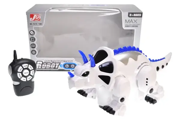 Динозавр інтерактивний на радіокеруванні, озвучений, зі світлом, в коробці 2629-T18B р.36,8*15,8*20,8см купити