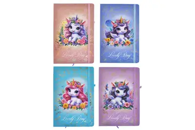 Блокнот на гумці А5 13.6×20.8 cm, 80 арк.,тверда обкладинка Чудовий день 761278ML Блокнот на гумці А5 13.6×20.8 cm, 80 арк.,тверда обкладинка Чудовий день 761278ML купити