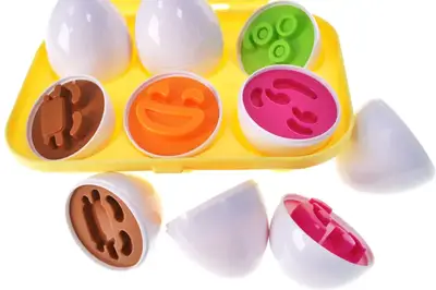 Сортер DF29 "Яйця" р.17x12x7см YG Toys купити