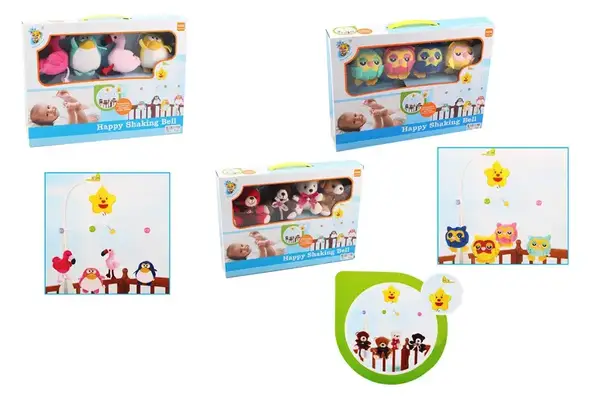 Мобіль на ліжко D144/145/146 на батарейках, м'який, музичний, 3 види, в коробці р.38x28,5x6,5 см купити