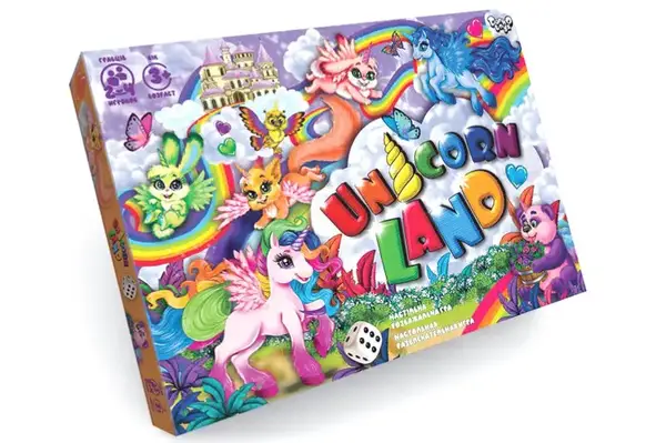 Настільна гра DTG97 "Unicorn Land" DANKO купити