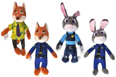 Герої Зайчик+Лис C-875 "Зоотрополіс" 37 см, в асортименті купити