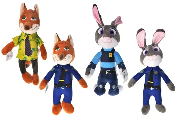Герої Зайчик+Лис C-875 "Зоотрополіс" 37 см, в асортименті купити