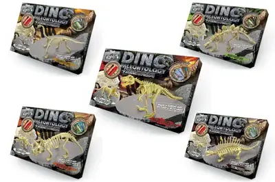 Набір для розкопок DP-01-01,02,03,04,05 "DINO PALEONTOLOGY" великий DANKO купити