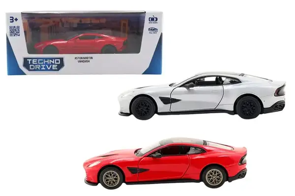 Автомодель 250952 ASTON MARTIN VANQUISH (червоний, сріблястий) купити