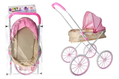 Візочок для ляльок CS0519D в кульку в 68,5x35x12 см YG Toys купити