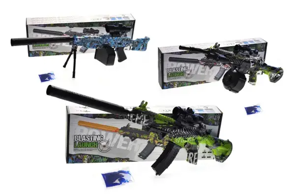 Автомат на орбізах, акумулятор, XC2204/2204-1/2205 (4 різновиди) в коробці р. 58.5*20*8см. купити