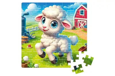 Пазли De.tail. Спритна овечка. 64 деталі DT1234-22 (укр) Vladi Toys купити