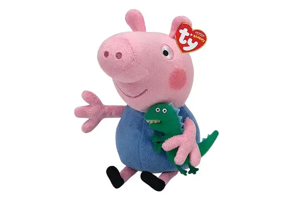 М’яка іграшка 46130 Peppa Pig "Джордж" 15 см TY купити