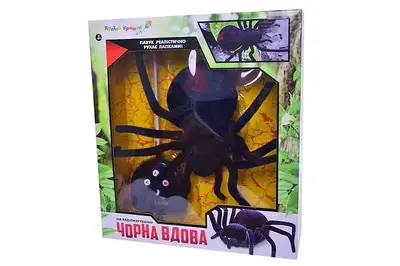 Павук на радіокеруванні PL-724-50 Чорна вдова, коробка 30*33*10см купити