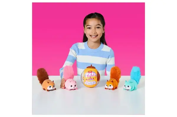 Інтерактивна іграшка 9565B PETS ALIVE S1 – БІЛОЧКА (рожевий) купити недорого в Україні, фото 6