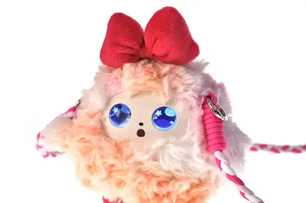 М'яка іграшка-сумочка з ШІ 29572C малиновий, штучний інтелект, у коробці р.14*10*22 см купити недорого в Україні, фото 5