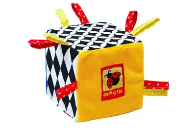 Брязкальце MC010501-01 "Кубик" м'яке Масік купити