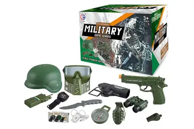 Військовий набір CH810A-5 зброя+асесуари в коробці купити