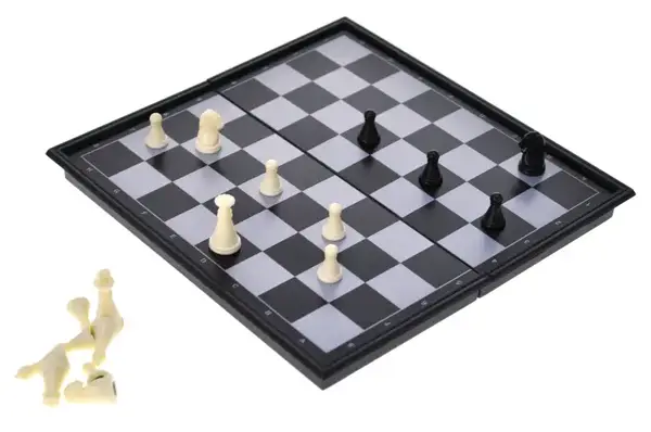 Шахи магнітні 3в1, в коробці QX53810 р.15,3*8*3см купити недорого в Україні, фото 4
