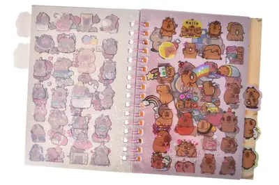 Блокнот дитячий з наліпками "Капібара" МК 142 купити