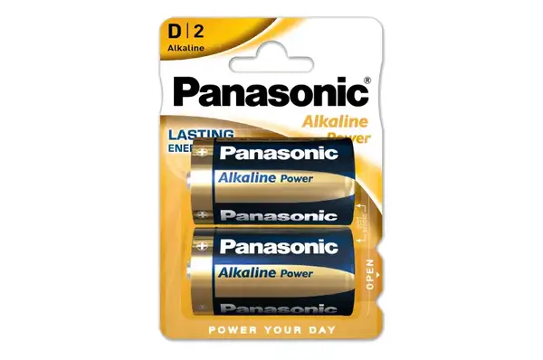 Батарейки LR20 Alkiline Power Panasonic C2 2шт. купити
