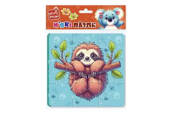 М'які пазли "Лінивець та коала" VT1102-40 Vladi Toys купити