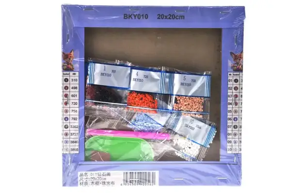 Набір з алмазною мозаїкою 20x20 BKC/BKY Стіч+Зоотрополіс в асортименті купити недорого в Україні, фото 6