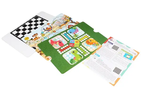 Стіл органайзер 9604 з набором настільних ігор ТЕХНОК купити недорого в Україні, фото 2